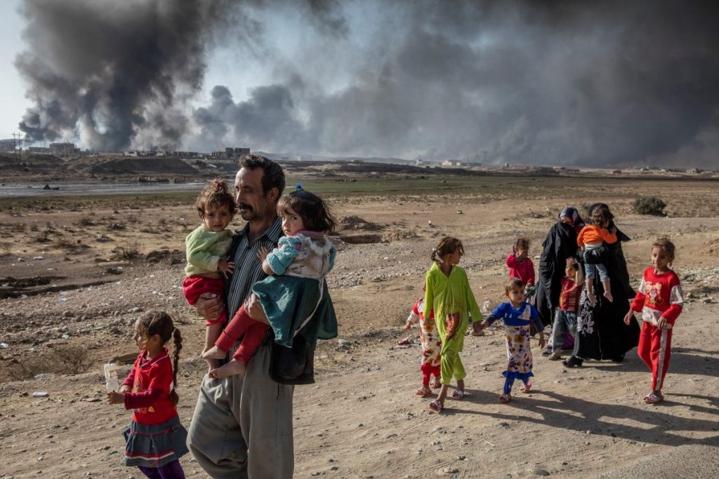 Mosul evacuation